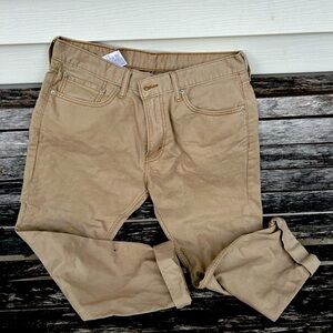 Men’s Levi 508 Casual Pant Khaki